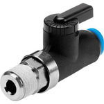 Festo 2/2 Bistable Pneumatic Manual Control Valve 1/2 Series, 1/8, 153486