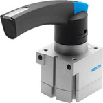 Festo 4/3 Exhausted Pneumatic Manual Control Valve VHER Series, 3410682