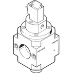 Festo 3/2 Closed, Monostable Pneumatic Manual Control Valve HEE Series, G 1/4, 1/4, 172960