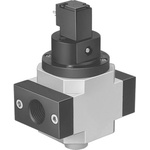 Festo 3/2 Closed, Monostable Pneumatic Manual Control Valve HEE-1/4-D-MIDI-24 Series, 1/4, 186515