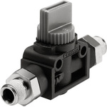 Festo Manual 3/2 Bistable Pneumatic Manual Control Valve HE-3-3/8-3/8 Series, 3/8, 153298