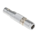Lemo Solder Connector, 4 Contacts, Cable Mount, IP50