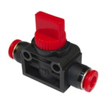 Norgren Flow Controller Pneumatic Manual Control Valve Pneufit C Series, Push In 10 mm, III B
