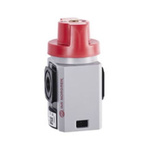 Norgren Locking Shut-Off Valve 2/3 Pneumatic Manual Control Valve T82T Series, G 3/8, 8-Mar, III B