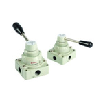 Norgren 4/3 APB Pneumatic Manual Control Valve VHLA Series, G 1/4, 4-Jan, III B