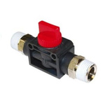 Norgren Shunt off valve Pneumatic Manual Control Valve Pneufit C Series, 3/8