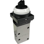 SMC Roller Lever 44257 Mechanical Valve VM400 Series, Rc 1/8, 1/8in