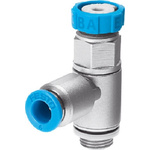 Festo Manual Flow Control Pneumatic Manual Control Valve GRLSA Series, G 1/8, 1/8in, 540661