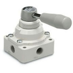Hand valve 3 position closed centre Rc1/4