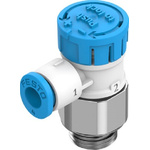 Festo Manual Flow Control Pneumatic Manual Control Valve VFOE Series, G 1/8, 1/8in, III B