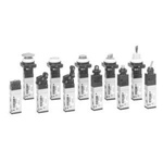 SMC Push Button Mechanical Valve Pneumatic Manual Control Valve VZM500 Series, G 1/8, 1/8in, Series VM