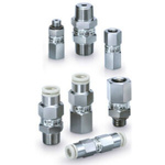 SMC ZP2V Vacuum Check Valve M5 x 0.8 Male Inlet, M5 x 0.8 Outlet, 0.7MPa