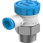 Festo Manual Exhaust Air One Way Flow Control Function Pneumatic Control Valve VFOE Series, R 1/4, 2.5mm, VFOE-LE-T