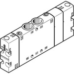 Festo Basic 5/3-Way, Pressurised Pneumatic Control Valve CPE18 Series, G 1/4, M5, 550162