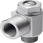 Festo Manual Supply Air One Way Flow Control Pneumatic Control Valve GRLZ Series, Metric M3, M3, 175040