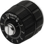 Festo Rotary Knob One Way Flow Control Pneumatic Control Valve GRP Series, 2.5mm, 12743