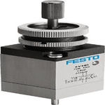 Festo Lever 4/3 Exhausted Pneumatic Manual Control Valve H-4 Series, Metric M5, M5, 7334