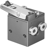 Festo Toggle Lever 3/2 Way, Closed, Monostable Pneumatic Control Valve LS Series, G 1/8, G 1/8, 3416