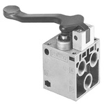 Festo Lever 5/2 Way Valve, Monostable Pneumatic Manual Control Valve TH Series, G 1/4, G 1/4, 8994