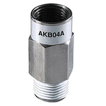 SMC AKB Non Return Valve NPT 1/4 Female Inlet, NPT 1/4 Female Outlet, -100 kPa → 1 MPa