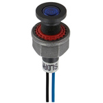 Sloan Blue Indicator, Lead Wires Termination, 24 V dc, 6.2mm Mounting Hole Size, IP68