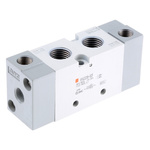 SMC 5/2 Pneumatic Solenoid Valve - Pilot/Pilot Rc 1/4 VFA3000 Series