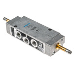 Festo 5/2 Pneumatic Solenoid Valve - Solenoid/Pilot G 1/4 JMFH Series 48 V dc, 240 V ac, 10410