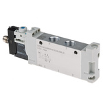 Festo 5/2 Solenoid Valve - Solenoid/Spring G 1/8 VUVG Series 24V dc, 8042567