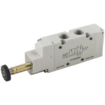 RS PRO 3/2 NC Pneumatic Solenoid Valve - Solenoid G 1/2 12 V dc, 24 V ac/dc, 110 V ac, 220 V ac