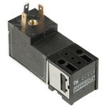 Crouzet 3/2 Pneumatic Solenoid Valve - Solenoid/Spring 81 Series 24V dc