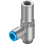 Festo HGL-1/2-QS-12 Non Return Valve, 12mm Tube Inlet, G1/2 Tube Outlet, 0.5 to 10bar