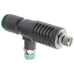 SMC Adjustable Exhaust Valve, R 1/8 Male x 1 MPa, Threaded, Tube, 8mm