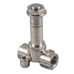 RS PRO 2/2 NC Solenoid Valve - Solenoid BSP 1/8 X1F Series