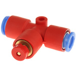 SMC Quick Exhaust Valve, x 9.9 bar, Tube, 8mm