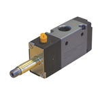 RS PRO 3/2 Pneumatic Solenoid Valve - Solenoid/Spring G 1/8 RV Series