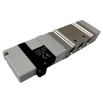 RS PRO 5/2 Pneumatic Solenoid Valve - Solenoid/Spring G 1/8 SV Series
