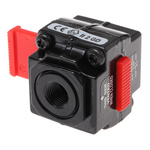 Norgren R72G Series, Pneumatic Shuttle Valve OR Logic Function Threaded Connection, G 1/4 Female Thread, 17 bar Max