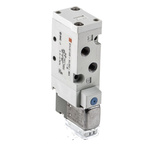 SMC 5/2 Pneumatic Solenoid Valve - Solenoid/Spring Metric M5 SYJ5000 Series 24V dc
