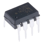 Broadcom, HCPL-2611-000E DC Input Transistor Output Optocoupler, Through Hole, 8-Pin DIP