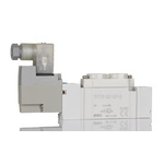 SMC 5/2 Pneumatic Solenoid Valve - Solenoid/Pilot G 1/4 SY7000 Series 24V dc