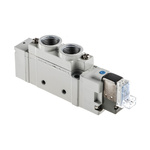 SMC 5/2 Pneumatic Solenoid Valve - Solenoid/Pilot G 1/4 SY7000 Series 24V dc