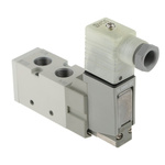 SMC 5/2 Proportional Control Valve - Pilot/Pilot G 1/4 VF3000 Series 24V dc