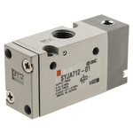 SMC 3/2 Pneumatic Solenoid Valve - Pilot/Spring Rc 1/8 SYJA700 Series