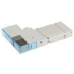 SMC 5/2 Pneumatic Solenoid/Pilot-Operated Control Valve - Pilot/Pilot SY3000 Series 24V dc