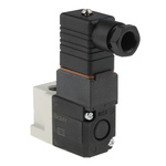 SMC 3/2 Pneumatic Solenoid Valve - Solenoid/Solenoid G 1/4 VT307 Series 24V dc