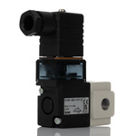 SMC 3/2 Pneumatic Solenoid Valve - Solenoid/Solenoid G 1/8 VT307 Series 24V dc