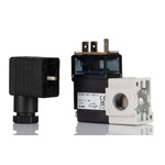 SMC 3/2 Pneumatic Solenoid Valve - Solenoid/Solenoid G 1/4 VT307 Series 24V dc