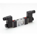 RS PRO Pneumatic Solenoid Valve - Solenoid/Solenoid G 1/4 V51 Series 24V dc