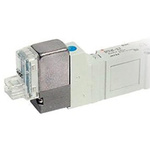 SMC 5/2 Pneumatic Solenoid Valve - Solenoid/Solenoid SY7000 Series 24V dc
