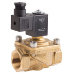 Festo 2/2 Solenoid Valve - Solenoid/Pilot G 1 VZWF Series 24V dc, 1492114